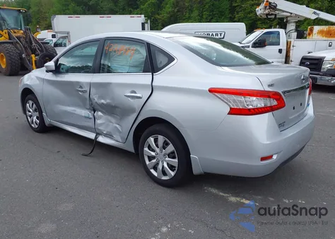 2014 Nissan Sentra Sv z USA, uszkodzony, nr VIN 3N1AB7AP0EY290291